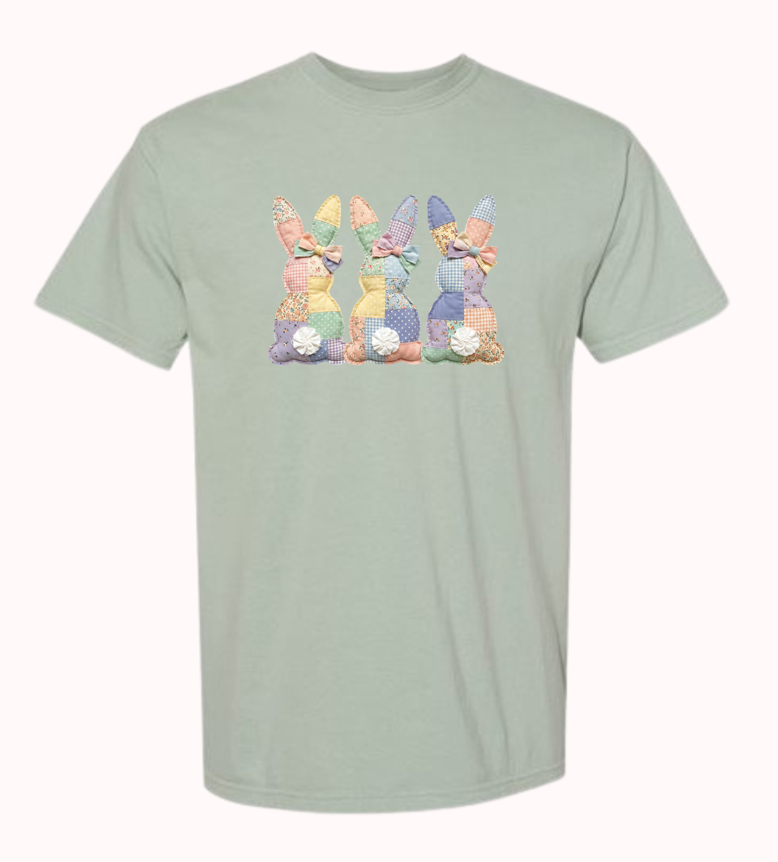 Patch Bunny Easter Tee