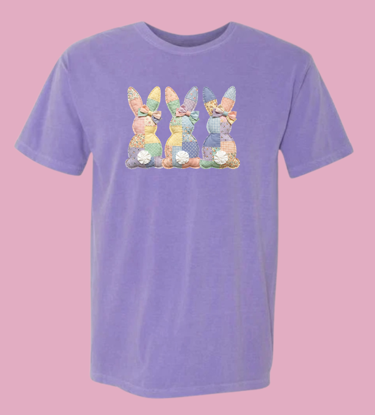 Patch Bunny Easter Tee